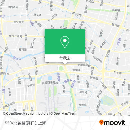 S20/北翟路(路口)地图