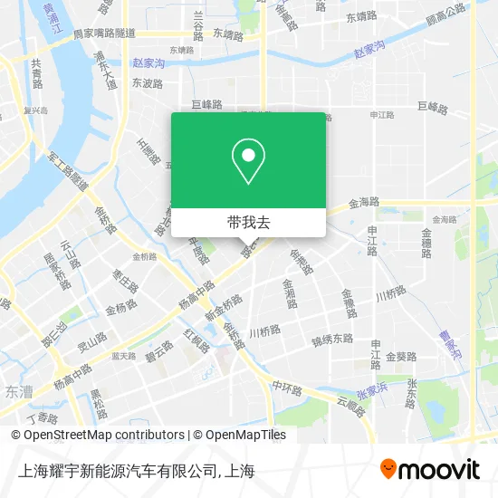 上海耀宇新能源汽车有限公司地图