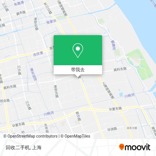 回收二手机地图