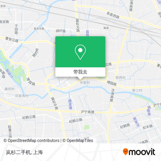 岚杉二手机地图
