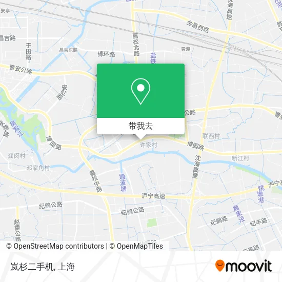 岚杉二手机地图