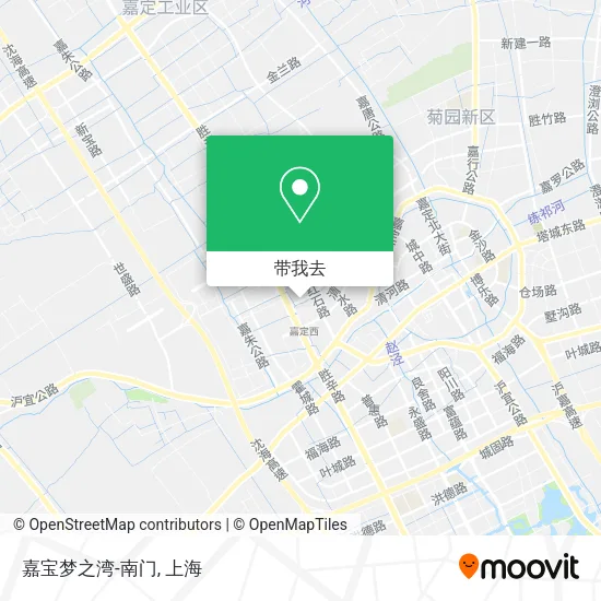 嘉宝梦之湾-南门地图