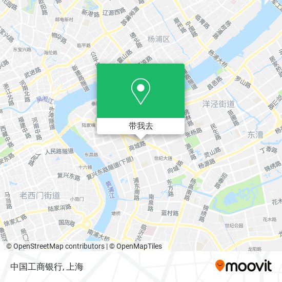 中国工商银行地图