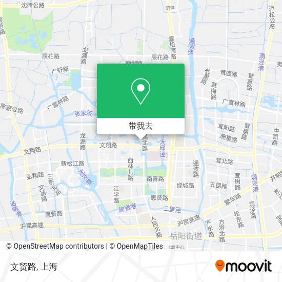 文贸路地图