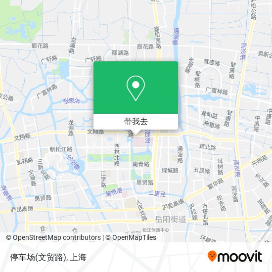 停车场(文贸路)地图