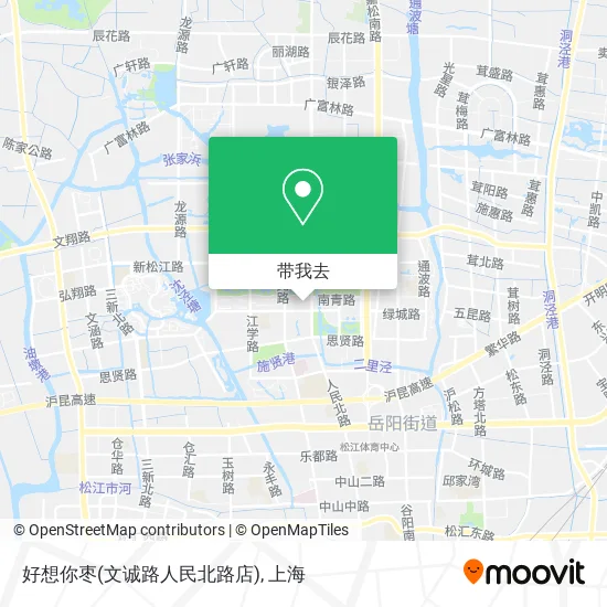 好想你枣(文诚路人民北路店)地图
