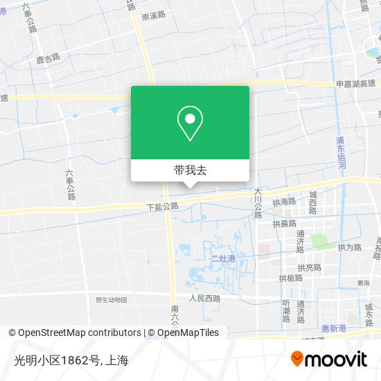 光明小区1862号地图