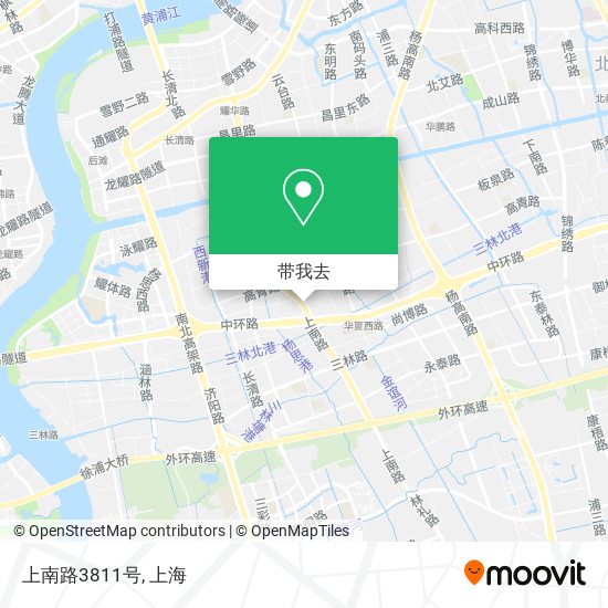 上南路3811号地图