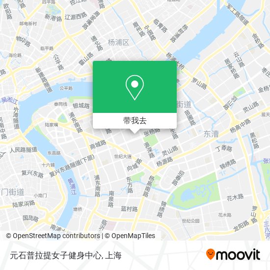 元石普拉提女子健身中心地图