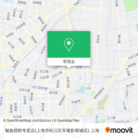 魅族授权专卖店(上海市松江区车墩影视城店)地图