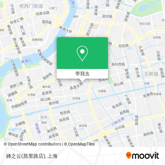 婵之云(昌里路店)地图