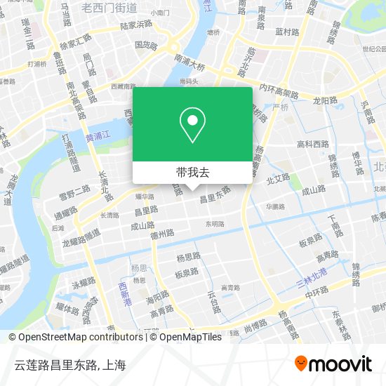 云莲路昌里东路地图