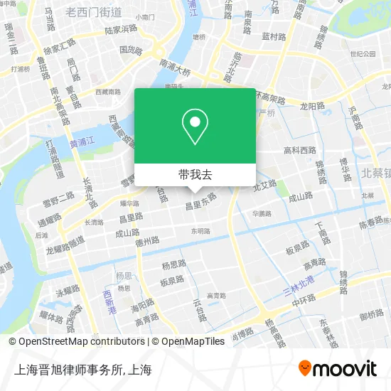 上海晋旭律师事务所地图
