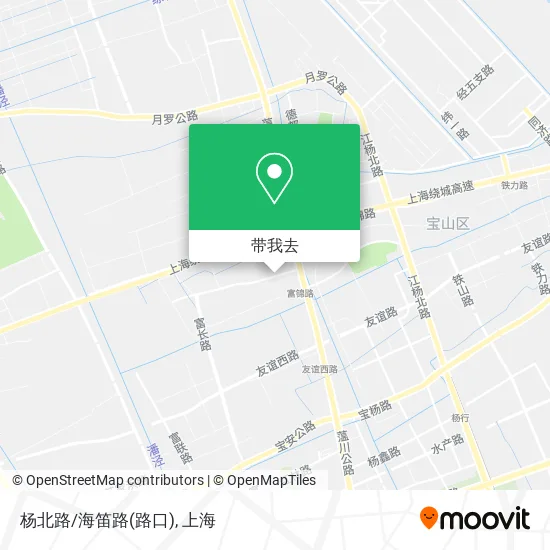 杨北路/海笛路(路口)地图