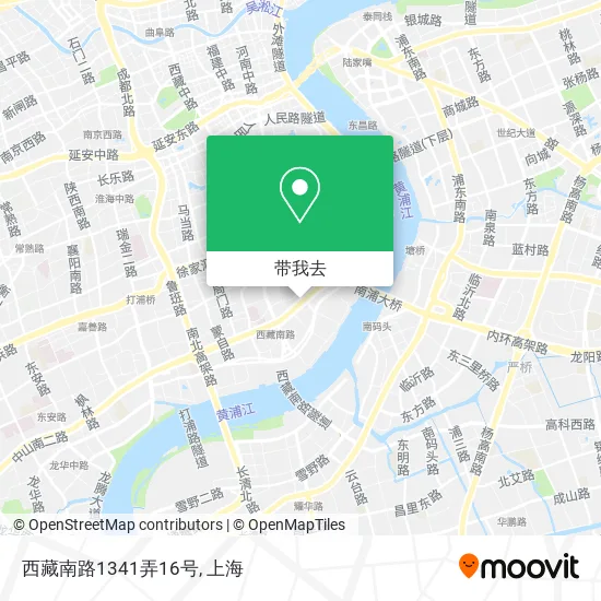 西藏南路1341弄16号地图