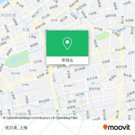 优日美地图