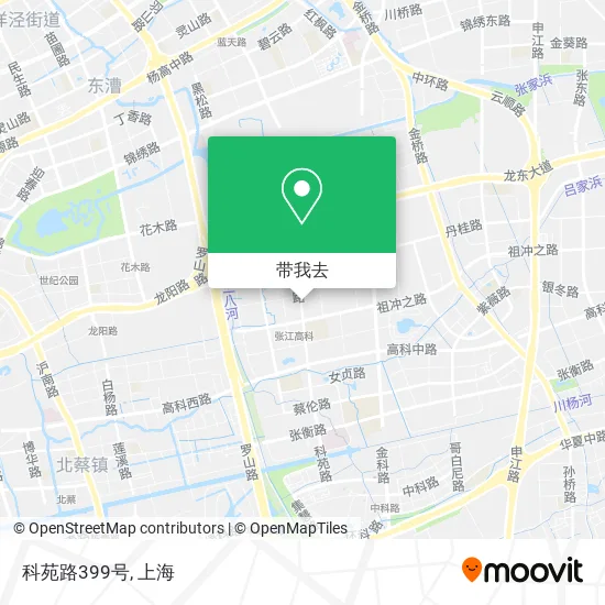 科苑路399号地图
