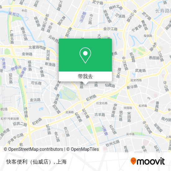 快客便利（仙威店）地图
