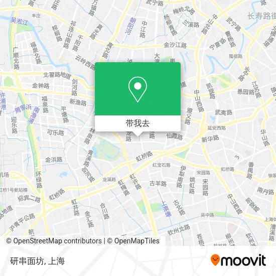 研串面坊地图