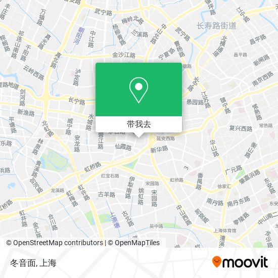 冬音面地图