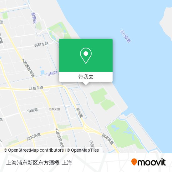 上海浦东新区东方酒楼地图