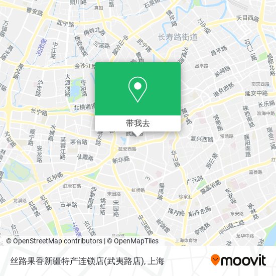 丝路果香新疆特产连锁店(武夷路店)地图