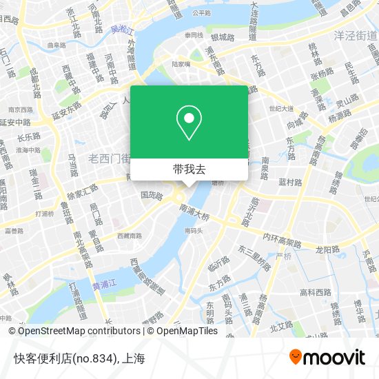 快客便利店(no.834)地图