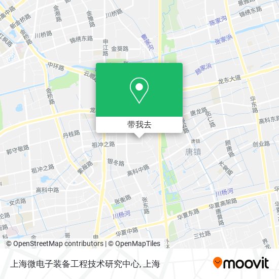 上海微电子装备工程技术研究中心地图