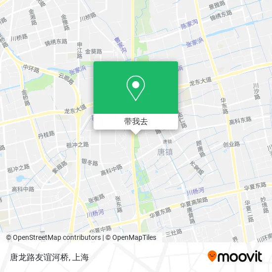 唐龙路友谊河桥地图