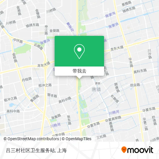 吕三村社区卫生服务站地图
