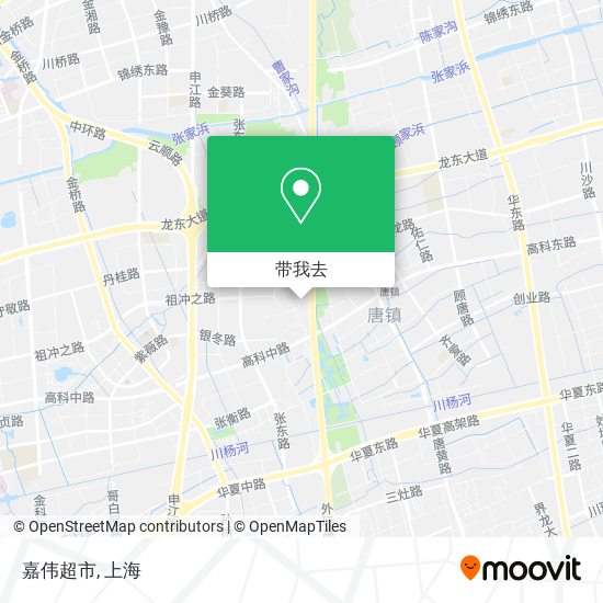 嘉伟超市地图