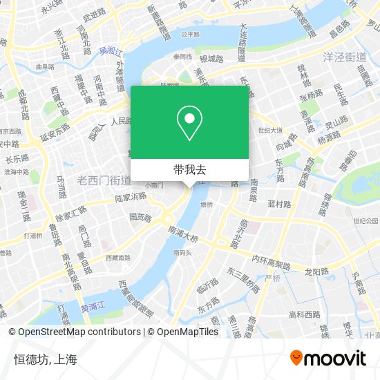 恒德坊地图