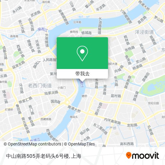 中山南路505弄老码头6号楼地图