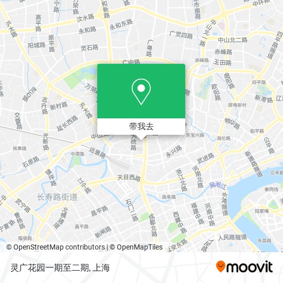 灵广花园一期至二期地图