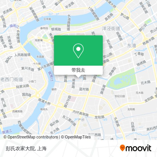 彭氏农家大院地图