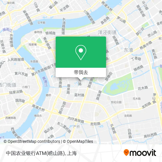 中国农业银行ATM(崂山路)地图