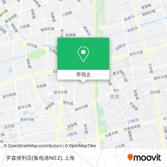 罗森便利店(集电港NO.2)地图