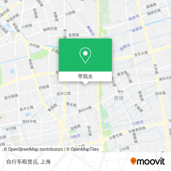 自行车租赁点地图
