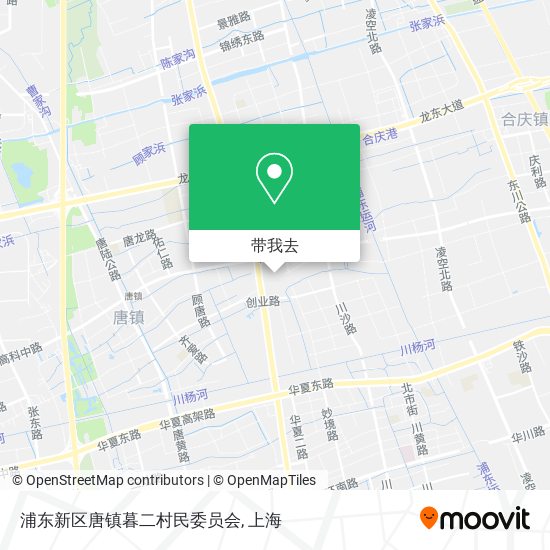 浦东新区唐镇暮二村民委员会地图