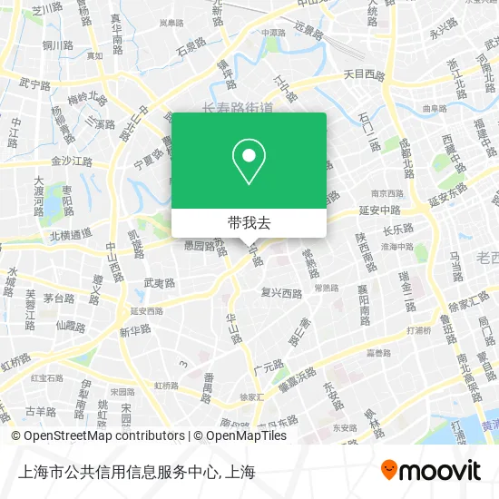 上海市公共信用信息服务中心地图