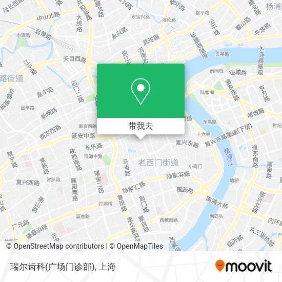 瑞尔齿科(广场门诊部)地图