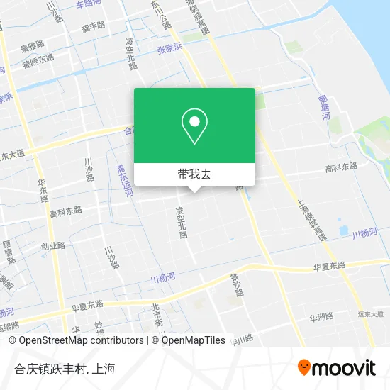 合庆镇跃丰村地图