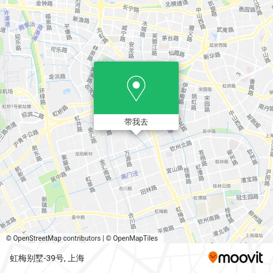 虹梅别墅-39号地图
