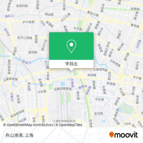 舟山渔港地图