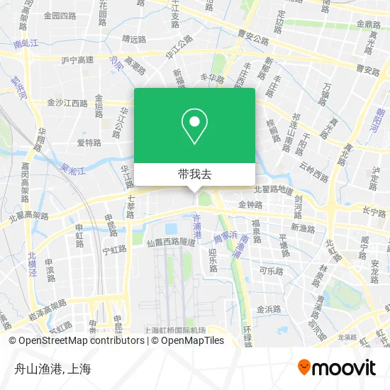 舟山渔港地图
