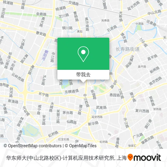 华东师大(中山北路校区)-计算机应用技术研究所地图