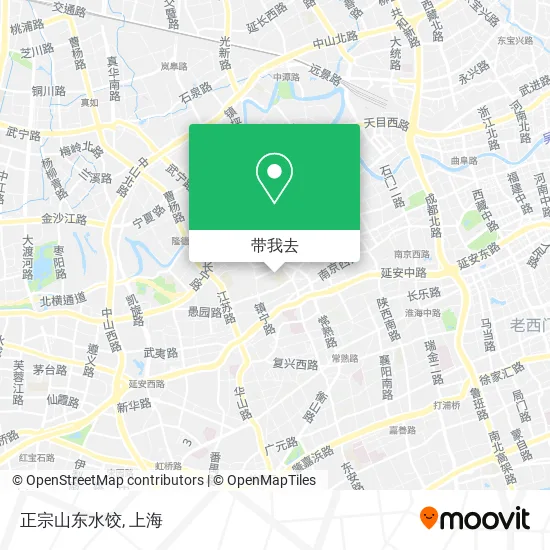正宗山东水饺地图