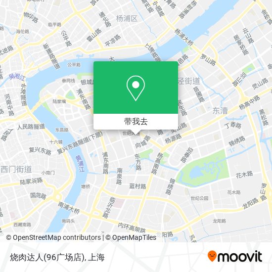 烧肉达人(96广场店)地图