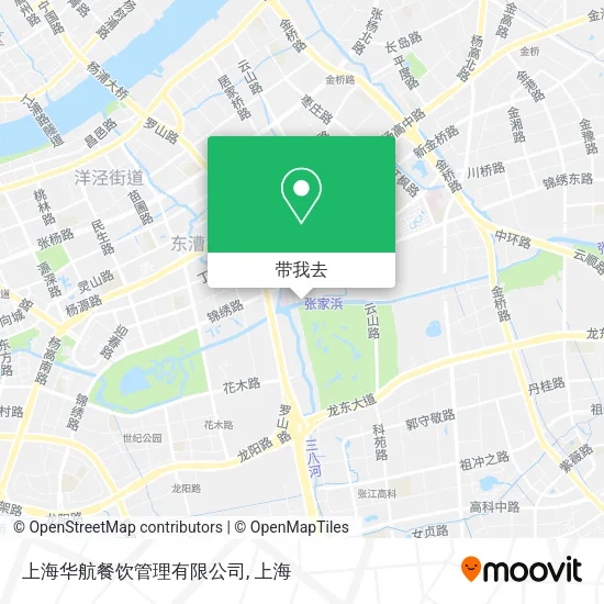 上海华航餐饮管理有限公司地图