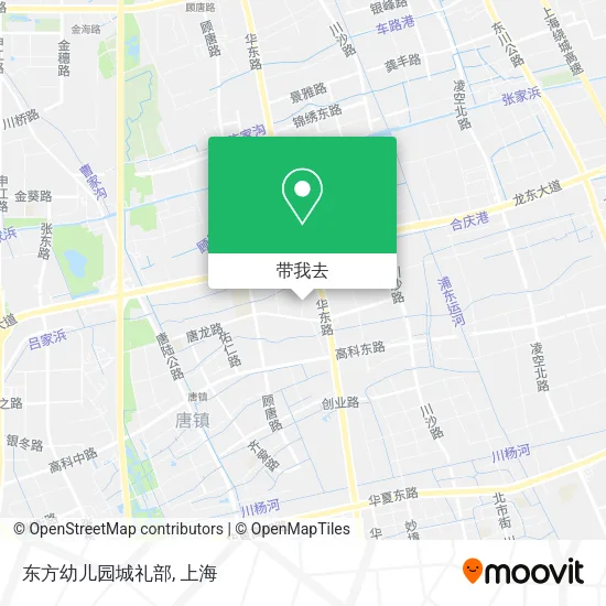 东方幼儿园城礼部地图